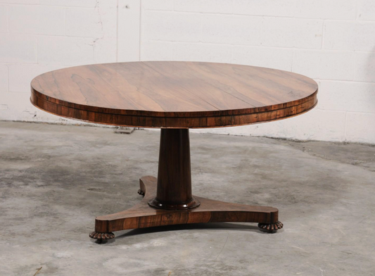 18th C. Round Center Table from England