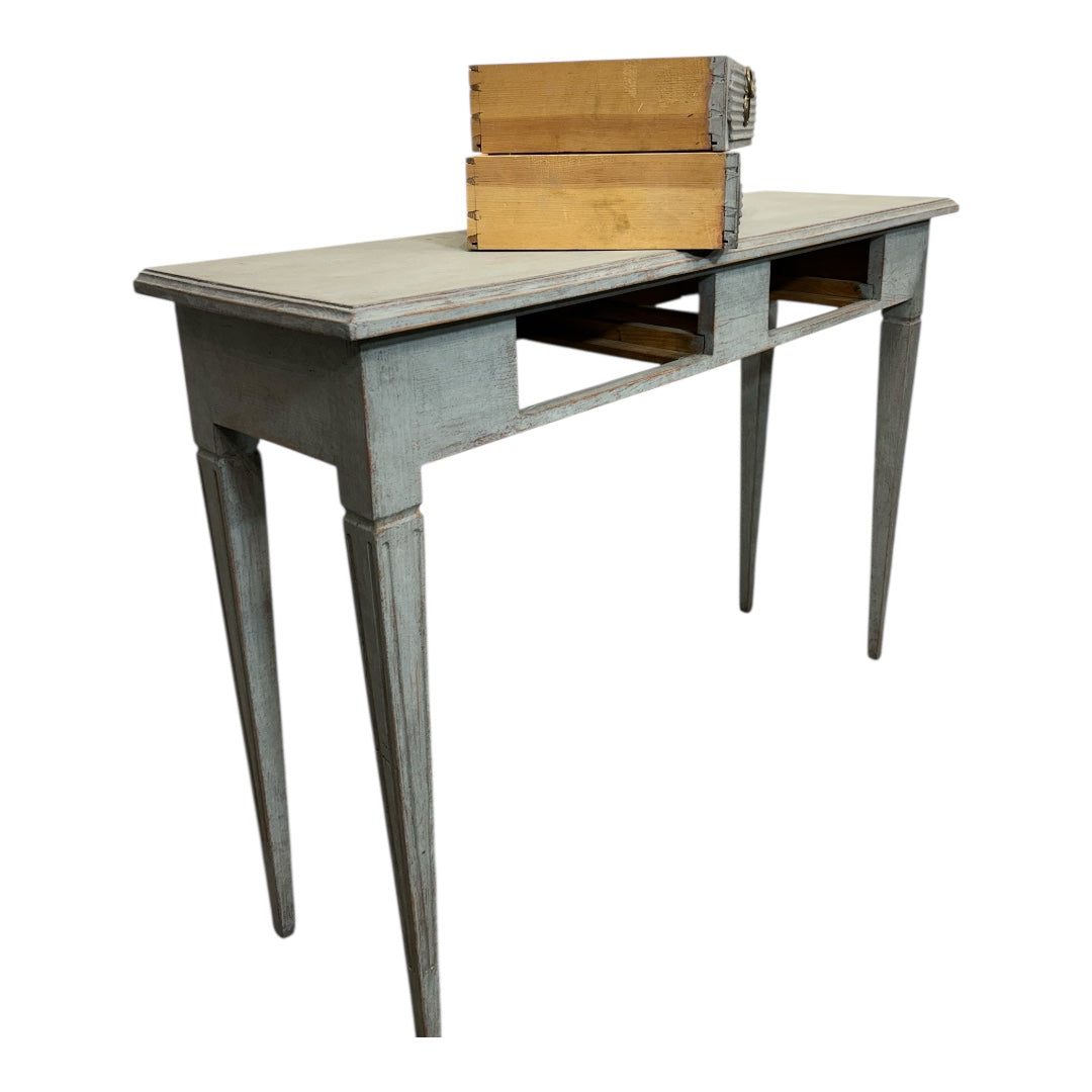 Pair of 19th C. Swedish Consoles with Two Drawers