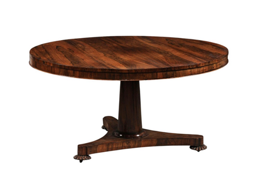 18th C. Round Center Table from England