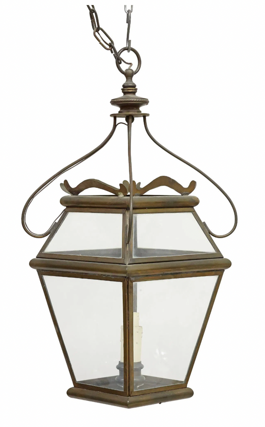 Vintage Italian Brass Lantern