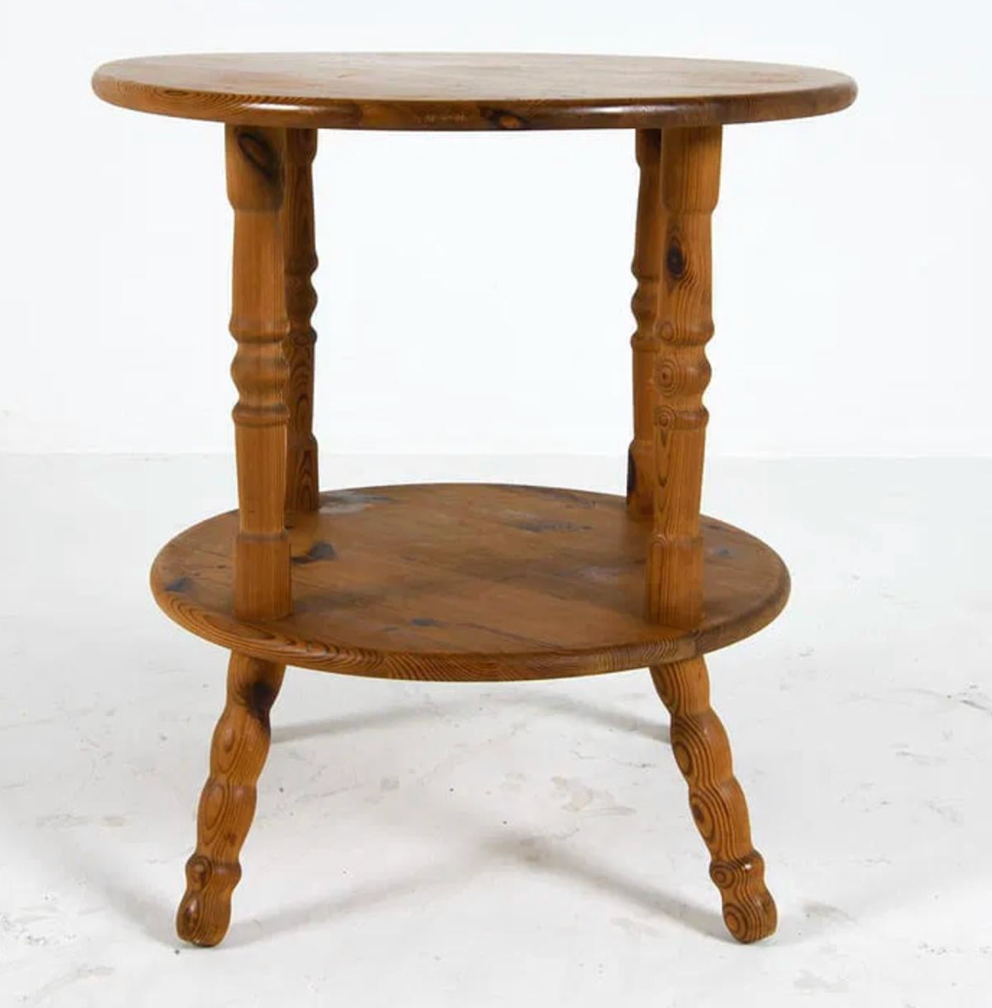Pine Cricket Table from England