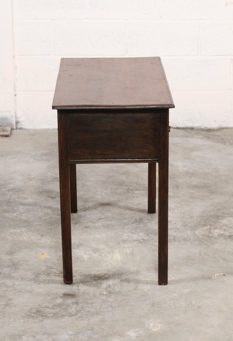 18th C. English Oak Lowboy