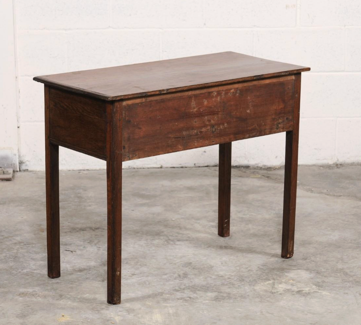 18th C. English Oak Lowboy