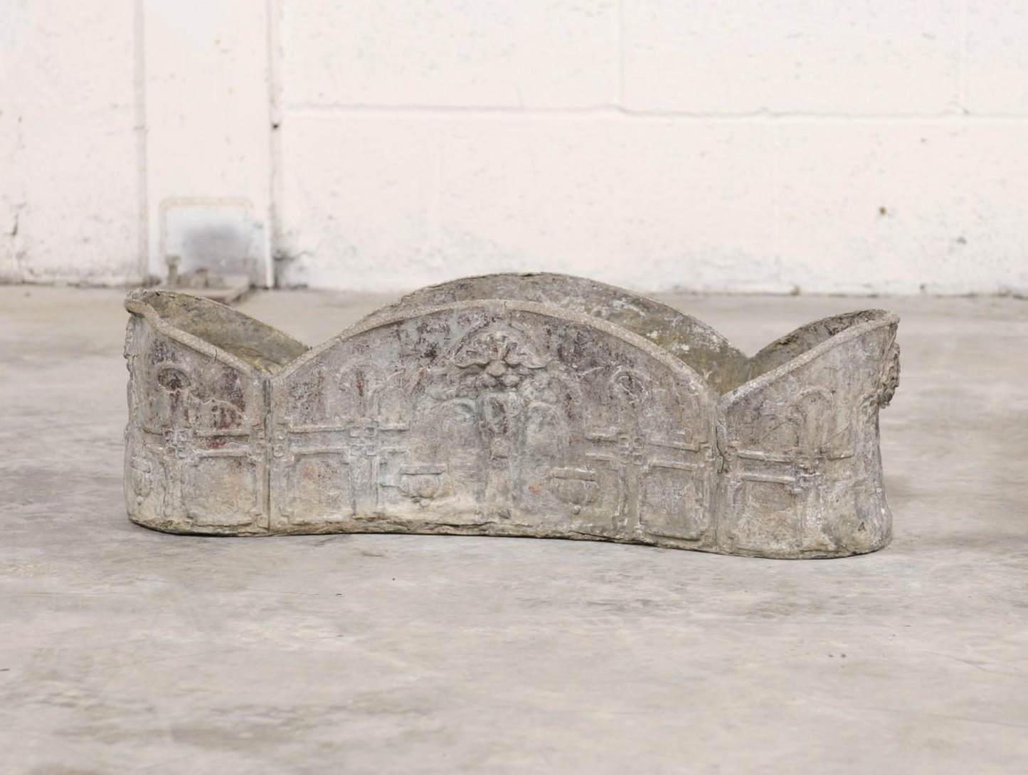 Pair of 19th c. French Lead Planters