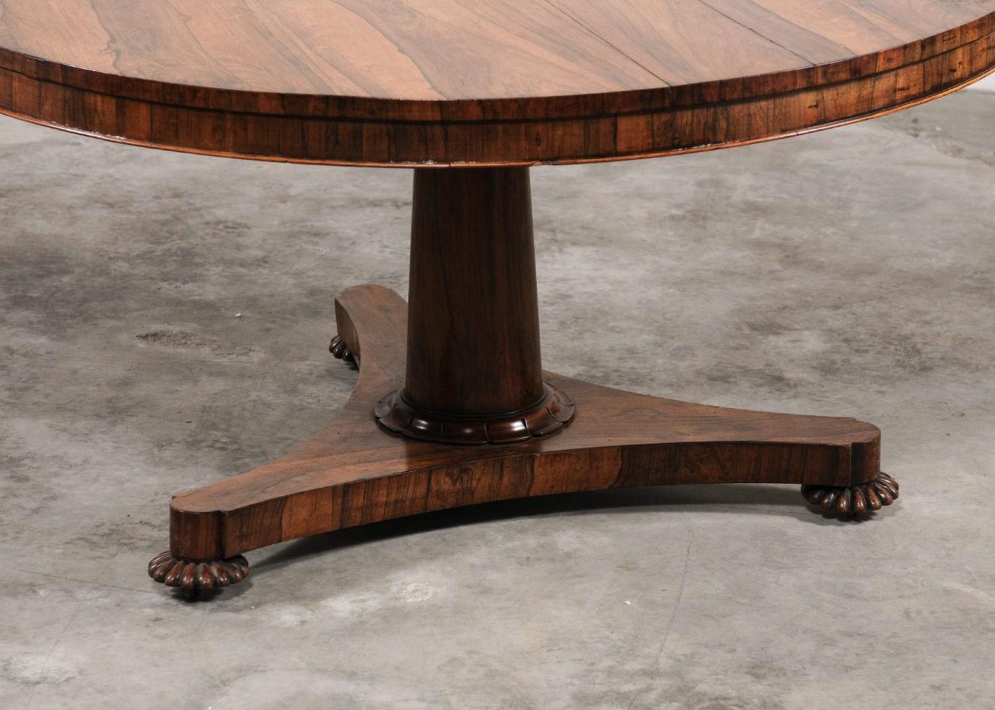 18th C. Round Center Table from England