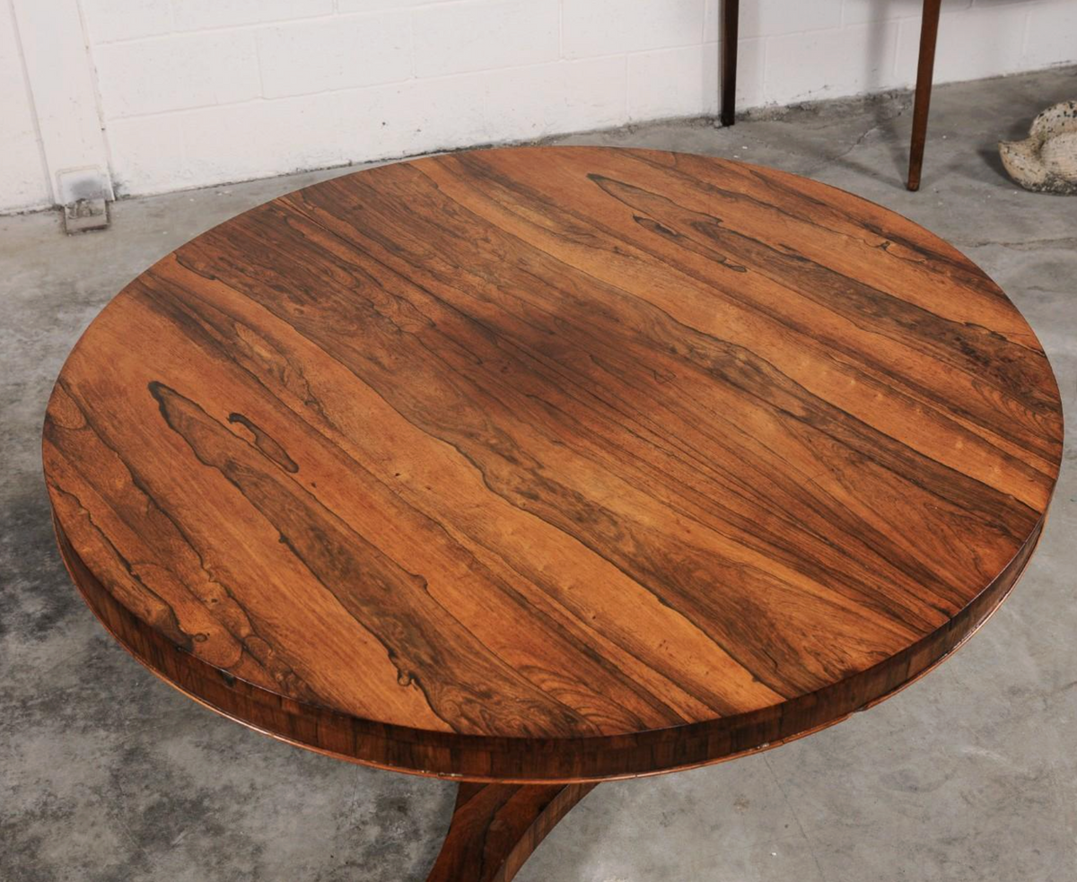 18th C. Round Center Table from England