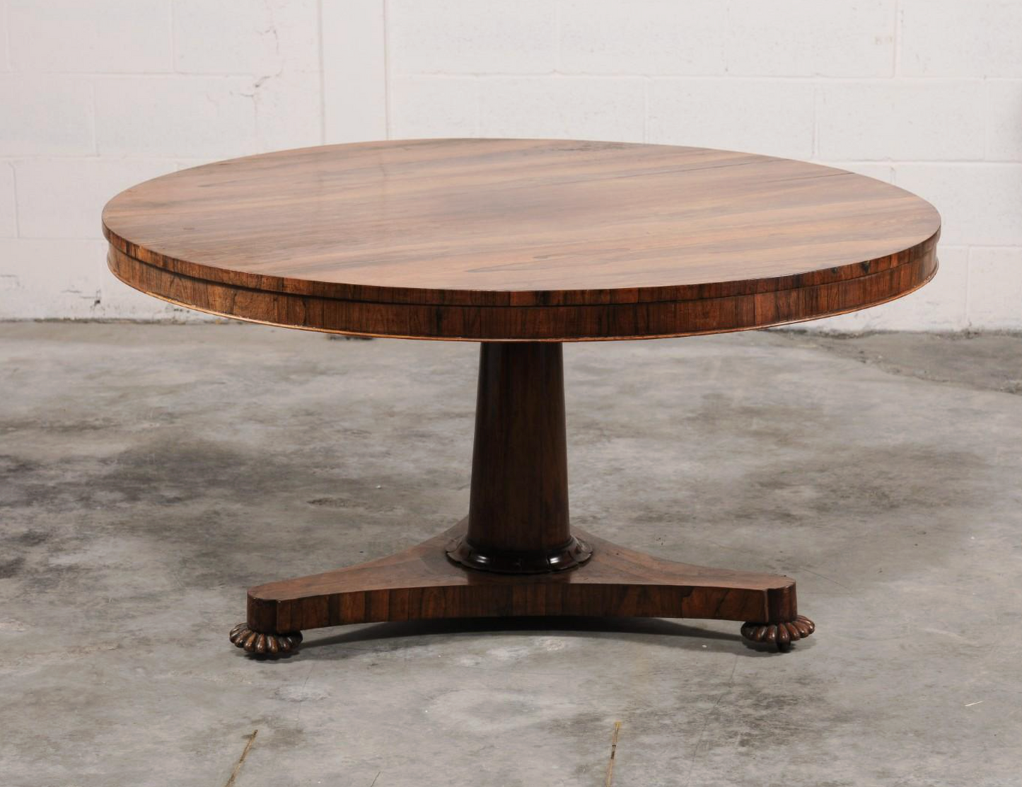 18th C. Round Center Table from England