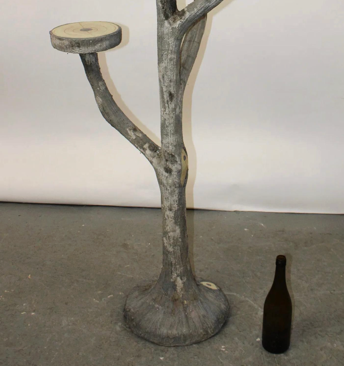 French Faux Bois Naturalistic Plant Stand