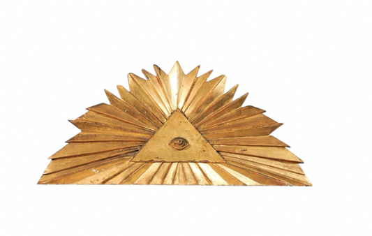 Antique French Gilded Evil Eye