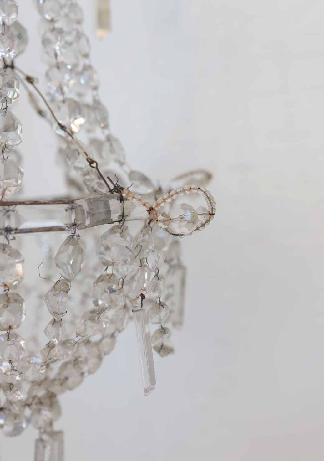 19th c. Elevator Chandelier from Paris