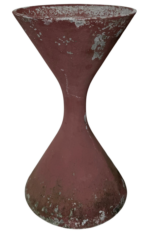 Terracotta Painted Willy Guhl Diabolo Planter