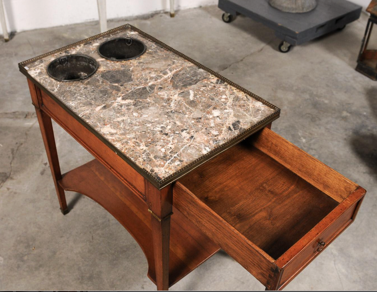 Marble Top Rafraîchissoir from France
