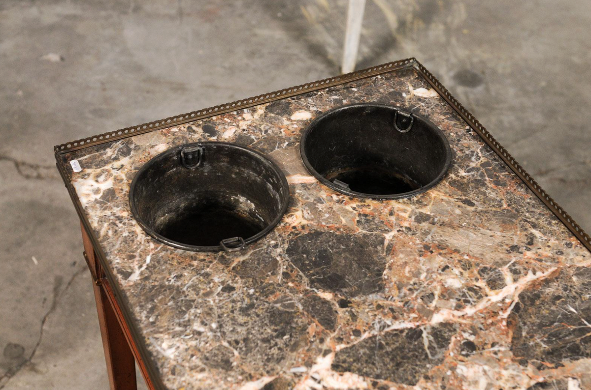 Marble Top Rafraîchissoir from France